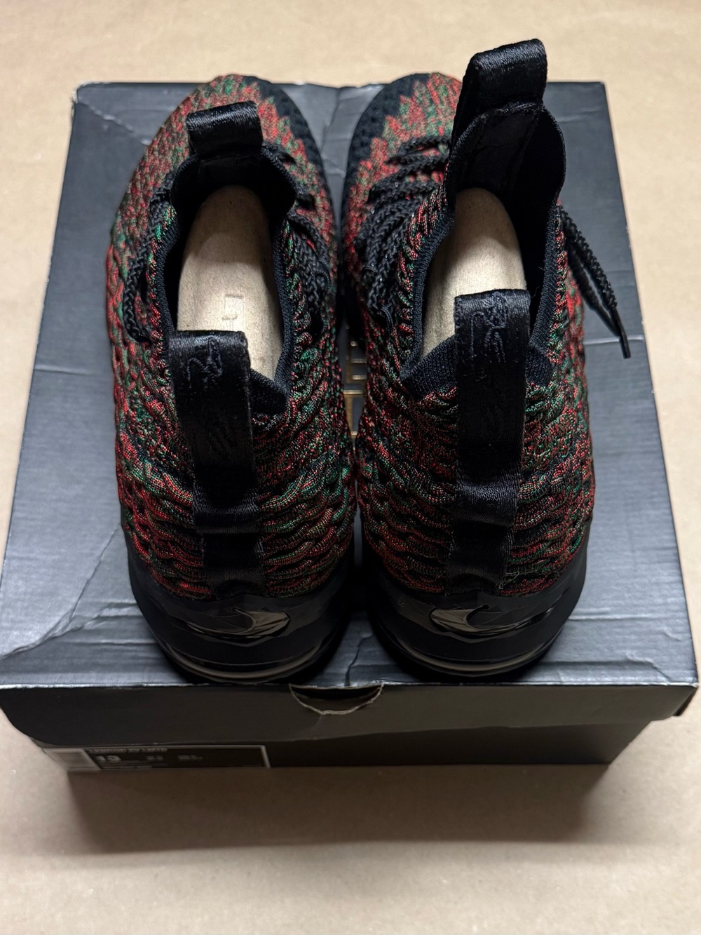 Nike Air Lebron 15 XV BHM men’s size 13 basketball shoes Rare NEW! - Picture 4 of 6
